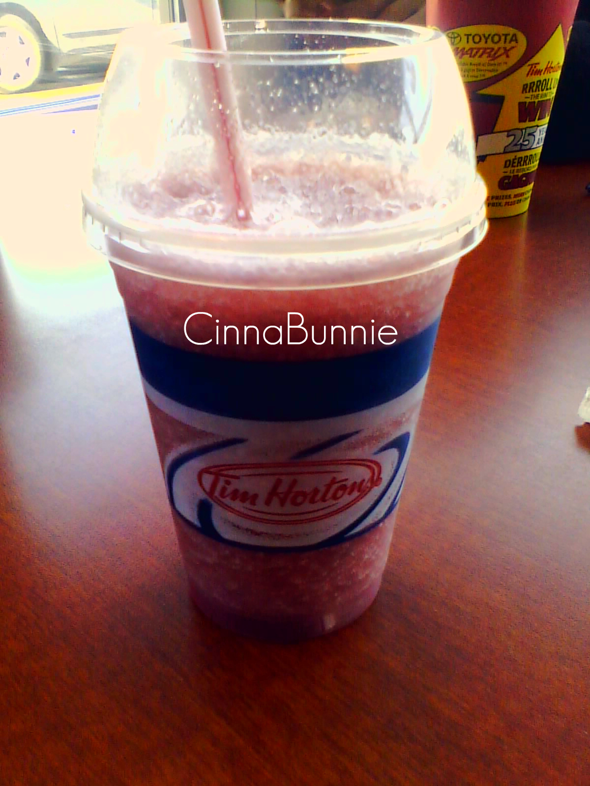CinnaBunnie Sweet Treats Tim Hortons Real Fruit Smoothies