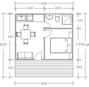 construcciones wormald: Planos Modelo Casas de madera