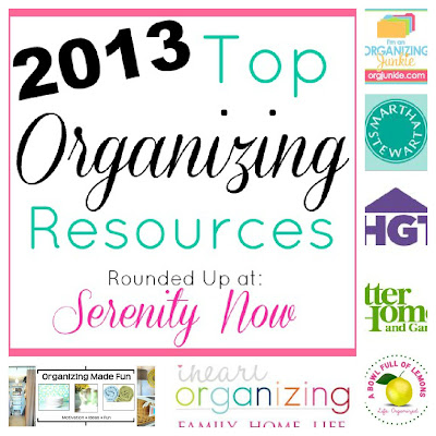 Top Organizing Sites and Resources for 2013, from Serenity Now