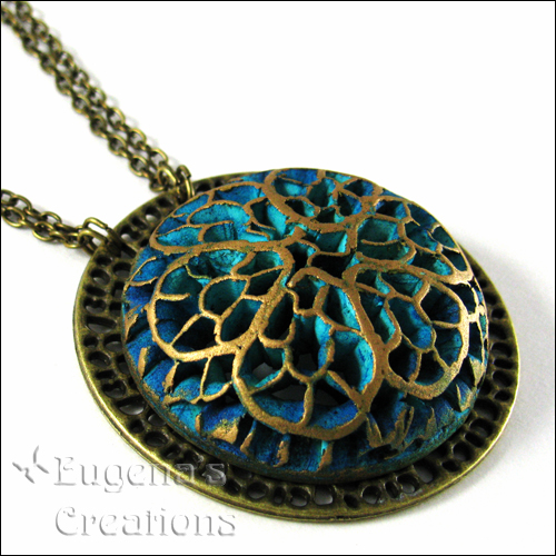 Polymer Tutorials Openwork Pendants Experimenting with Colors, Shapes