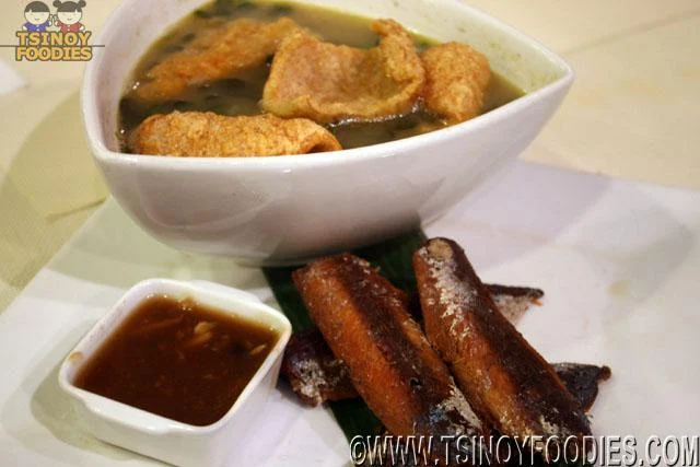 chicharon monggo at crispy paksiw