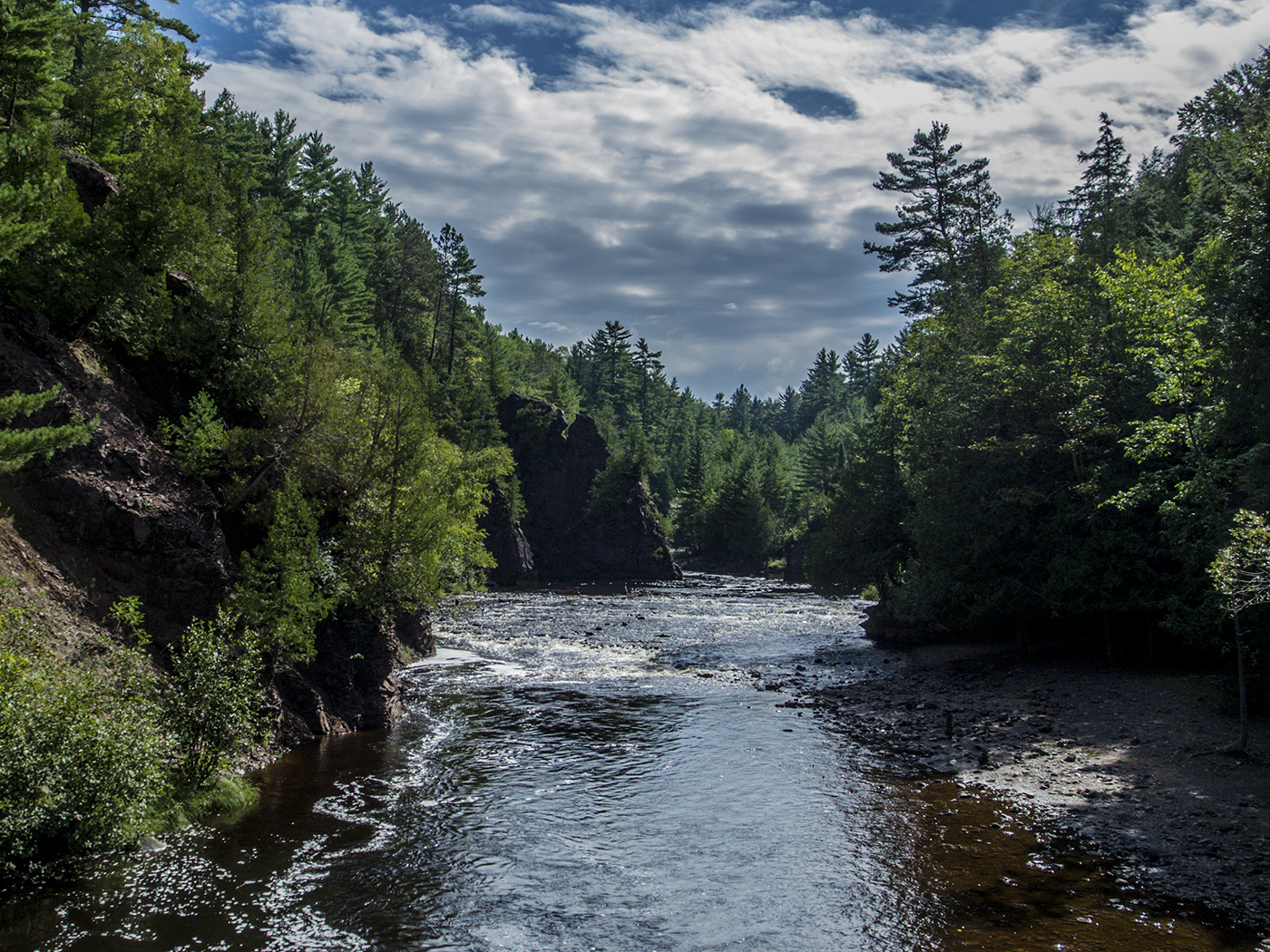 Wisconsin Explorer Hiking The North Country Trail Copper Falls