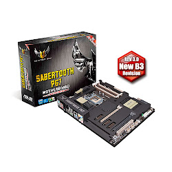 Asus Sabertooh p67 32gb ddr3 core i7