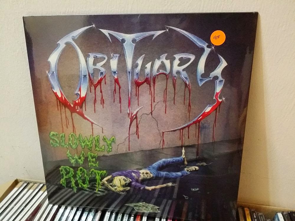 Vinyl At Large Obituary Slowly We Rot Lp