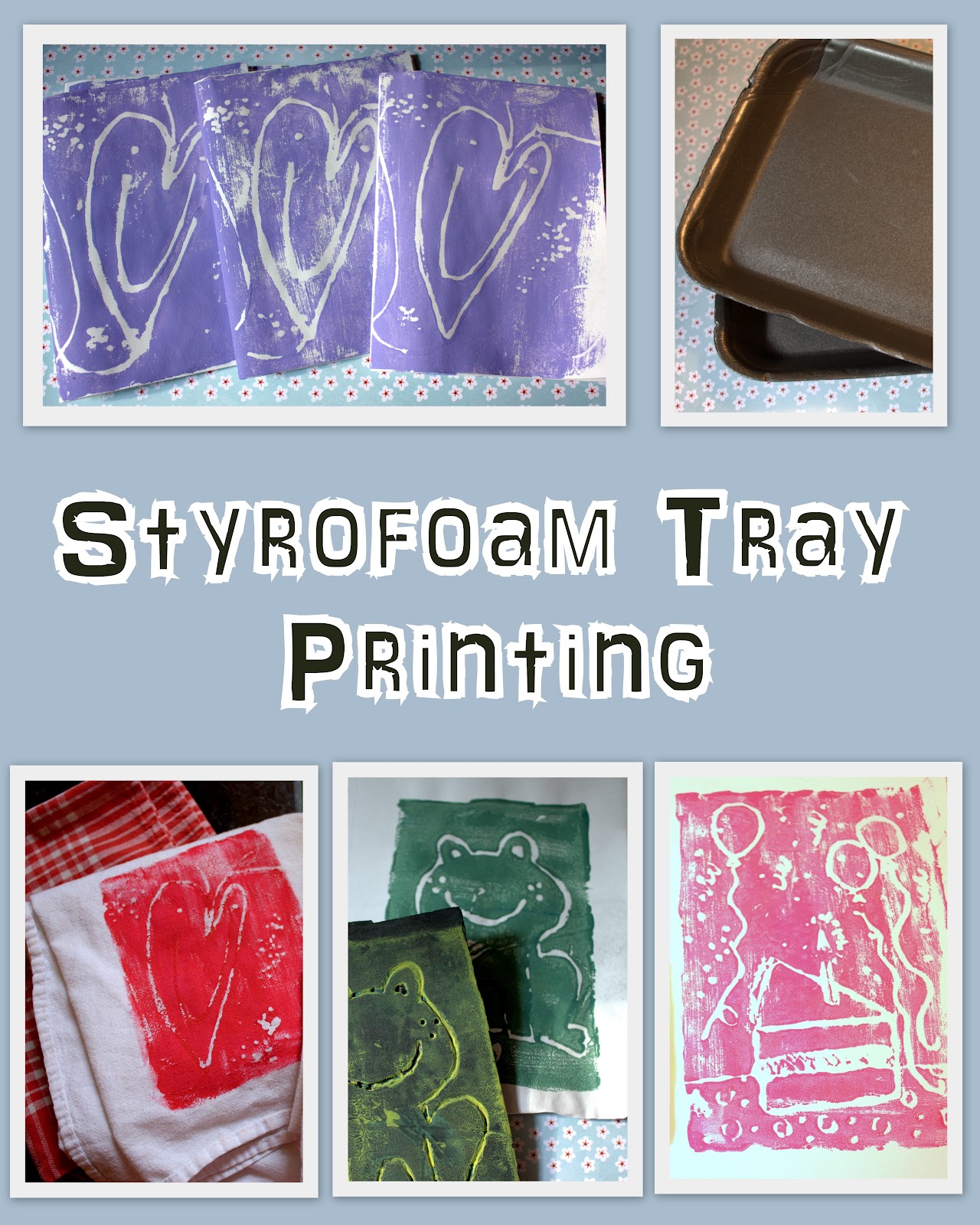 The Red Chair Blog Styrofoam Tray Printing