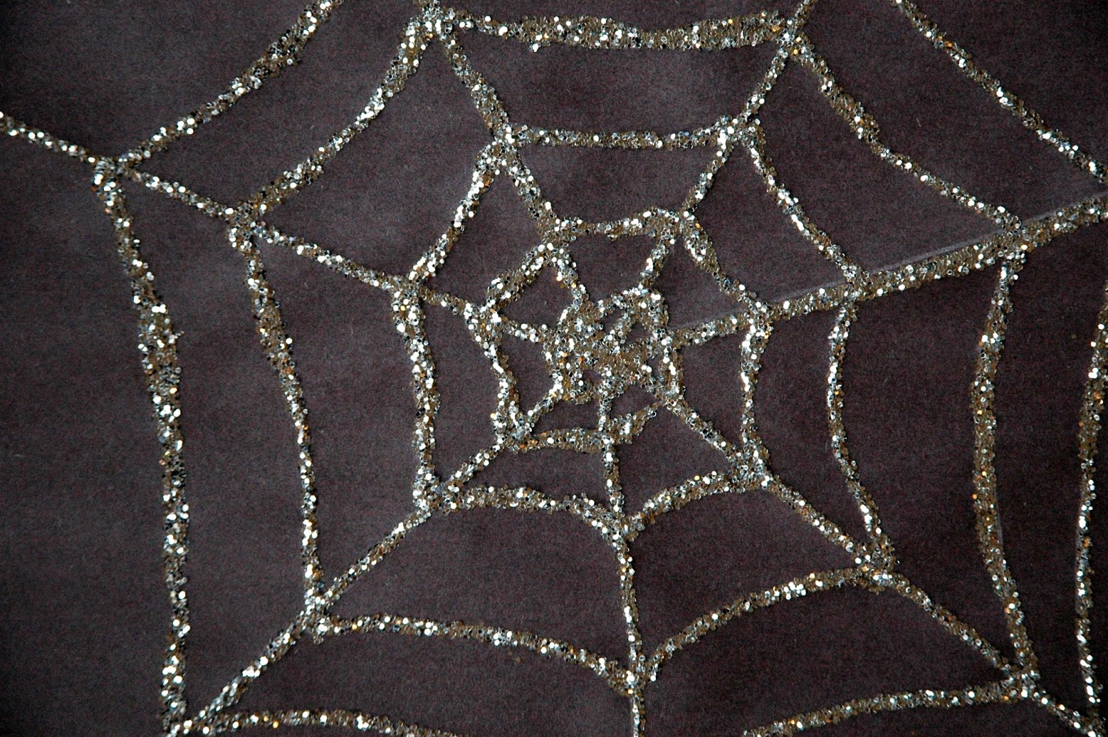 Sparkly Spiderwebs What Can We Do With Paper And Glue