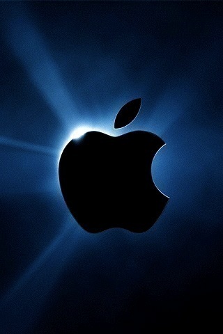 apple logo eclipse iphone
