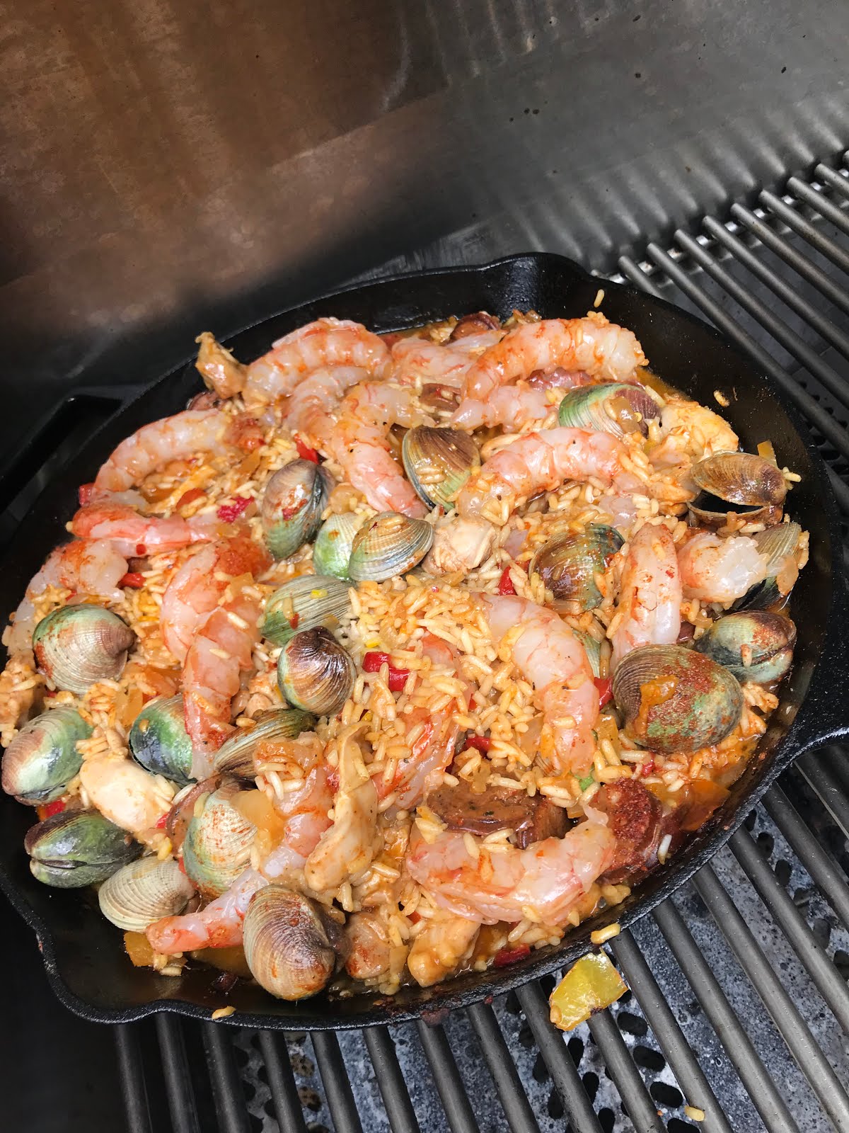 Grilled Paella