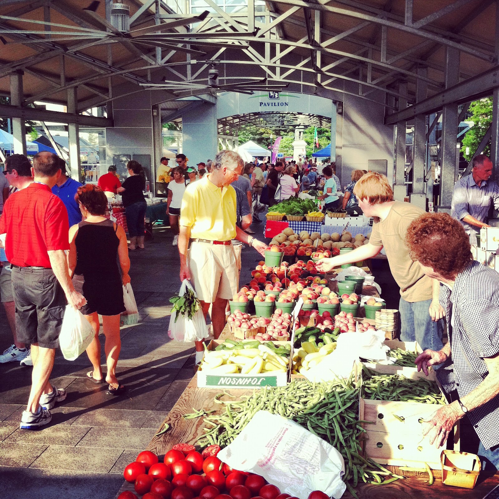 Home and Away Food Blog Lexington Farmer's Market