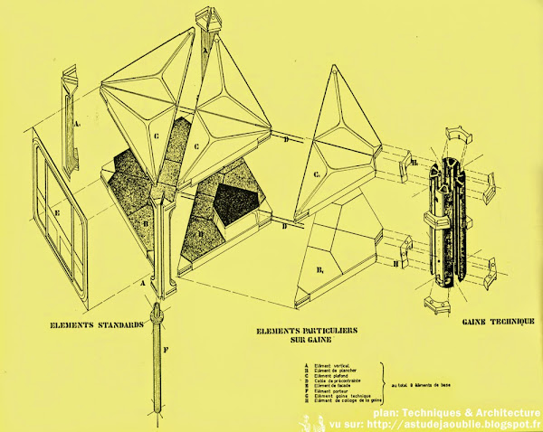 Ludres - Constructions modulaires S.I.R.H. Concepteurs: Henri Prouvé, Jean Prouvé S.I.R.H. (Société Industrielle de Recherche et de Réalisation dans l’Habitat) Architecte: Sandor Majercsik Construction: 1972 - 1974 Ludres - Constructions modulaires S.I.R.H. Concepteurs: Henri Prouvé, Jean Prouvé S.I.R.H. (Société Industrielle de Recherche et de Réalisation dans l’Habitat) Architecte: Sandor Majercsik Construction: 1972 - 1974