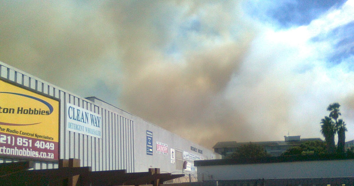 Massive Fire in Somerset West Helderberg News & Info Blog