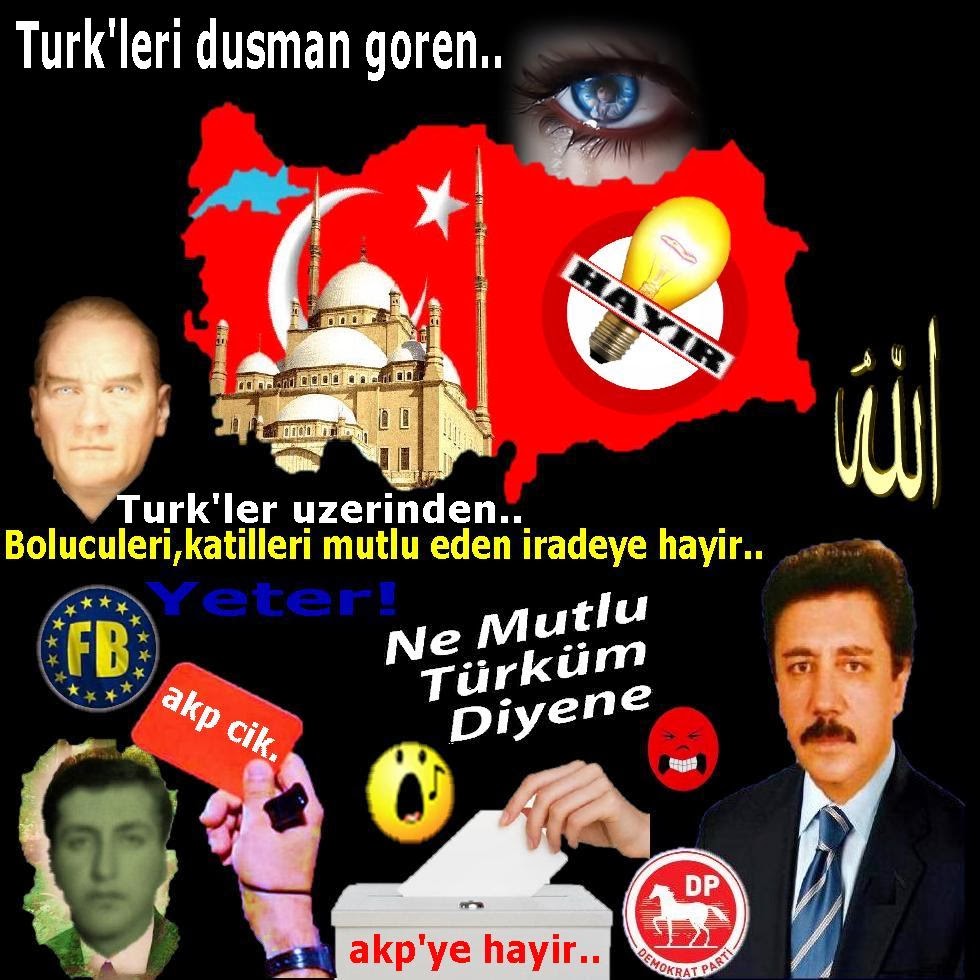 Kime oy veriyorsun,iyi düşün.