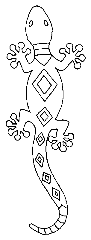 Hwfd Aboriginal Art Lizard Coloring Pages For Desktop Hd