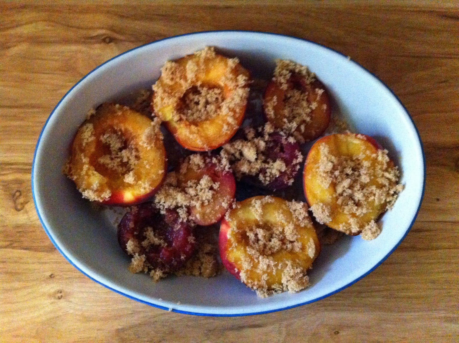 Yumzamillion Baked Peaches and Plums
