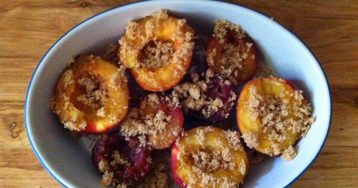 Yumzamillion Baked Peaches and Plums