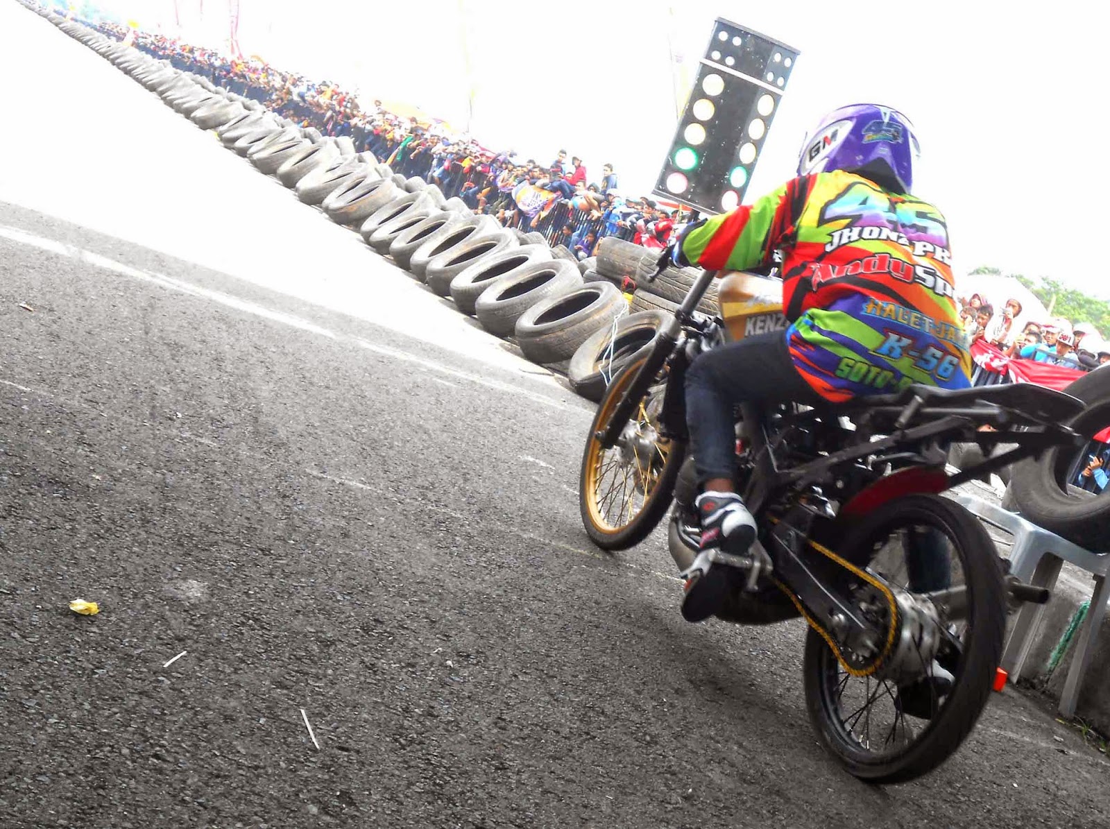 Info Balap Liar Jakarta Hasil Drag Bike Mojoagung 7 Desember 2014
