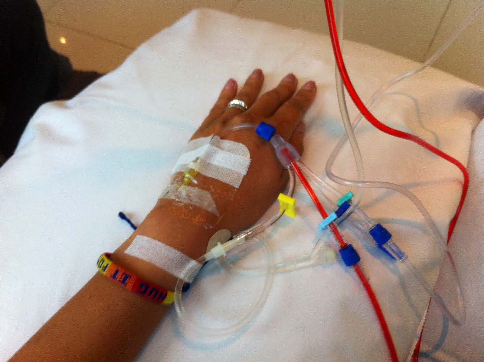 Meu segundo ciclo de quimioterapia vermelha- Das coisas que tenho aprendido