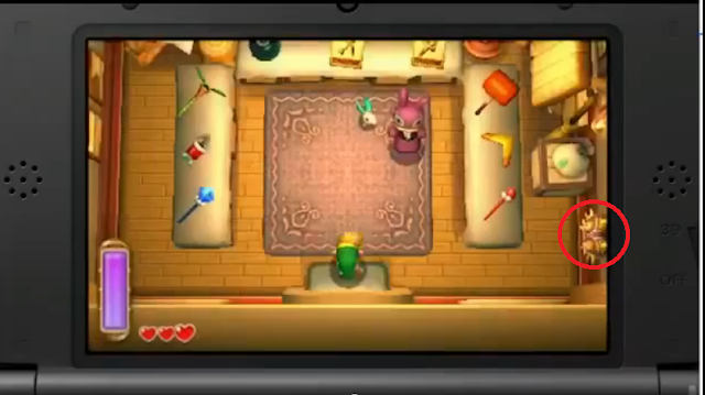 Você quer ver Majora's Mask em 3D? Então veja-a como um Easter Egg em The Legend of Zelda: A Link Between Worlds (3DS) Majora's+Mask+3D+A+link+between+worlds+3ds+zelda+nintendo+blast