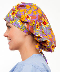 Sewing patterns scrub hat
