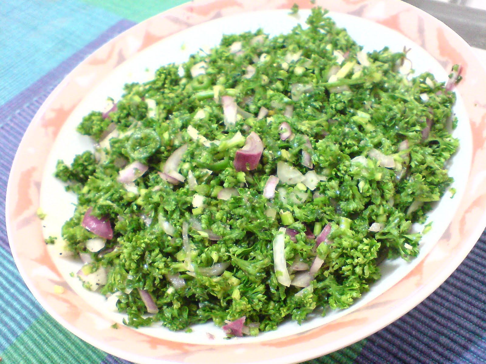 Nihari's CookBook Parsley Salad
