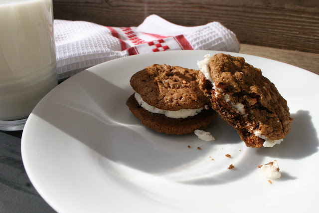 Homemade Oatmeal Cream Pies | Nothing in the House