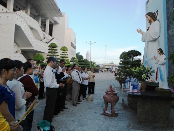 Trung tâm Hành hương Tắc Sậy tôn vinh Lòng Chúa Thương Xót