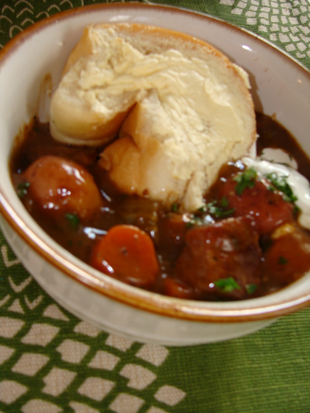 Just Cooking Homemade Beef Stew
