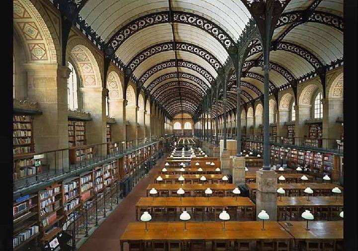 Cultura Cascavel Biblioteca Sainte Geneviève, em Paris