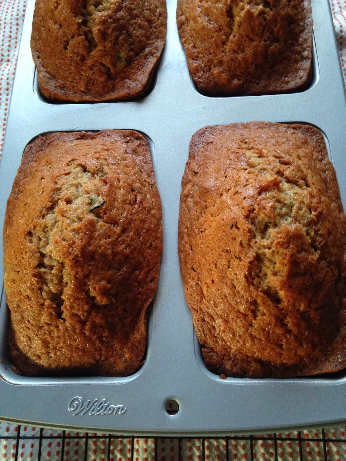 Sourdough Zucchini Nut Bread Turnips 2 Tangerines