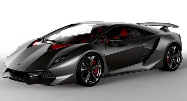 Cars today: Lamborghini Sesto Elemento 2011