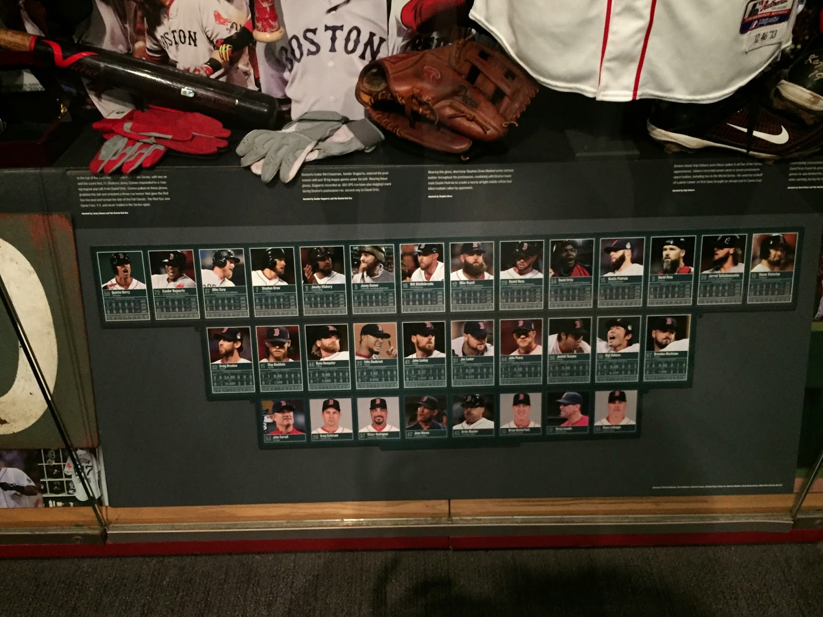 2013 Red Sox World Series Champions 2013 Red Sox World Series Roster