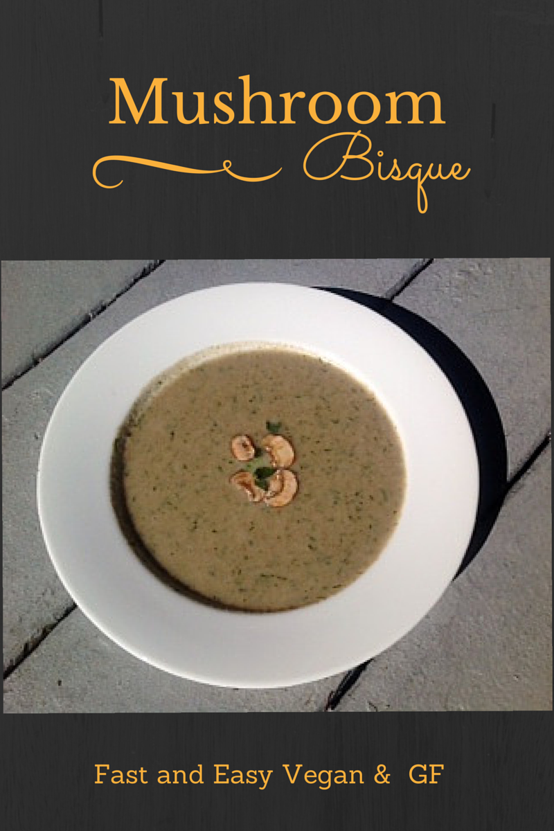 Gluten Free AZ Mushroom Bisque