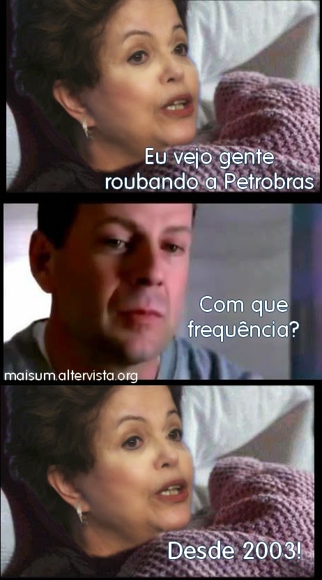 montagem divertida com a dilma