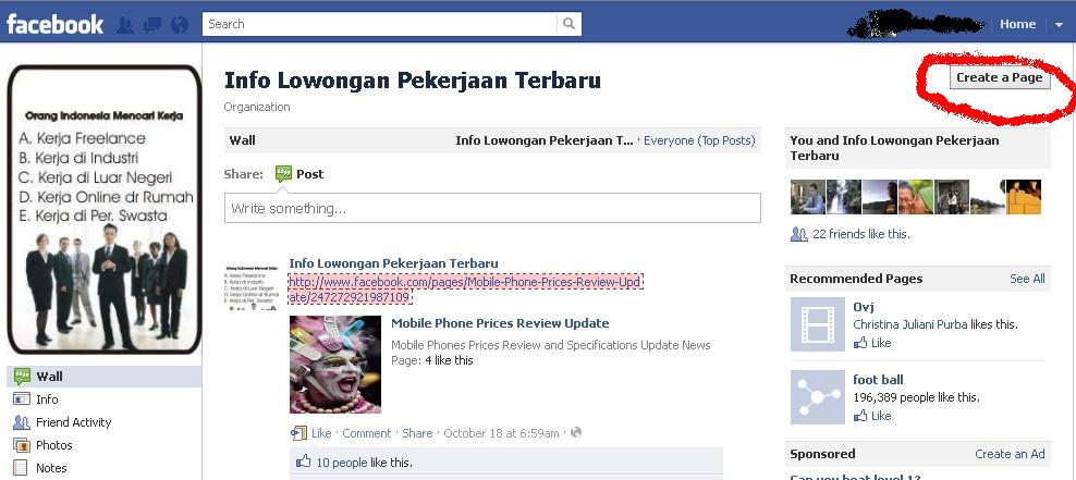 Info Berita Terbaru Cara Membuat Fan Page Untuk Bisnis Online<script async src=