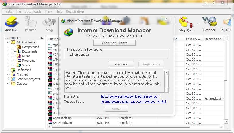 Internet Download Manager Version 6.12 في اخر اصدار له مع باتش التفعيل الحصري IDM+6.12+build+23+full+crack+fullversion