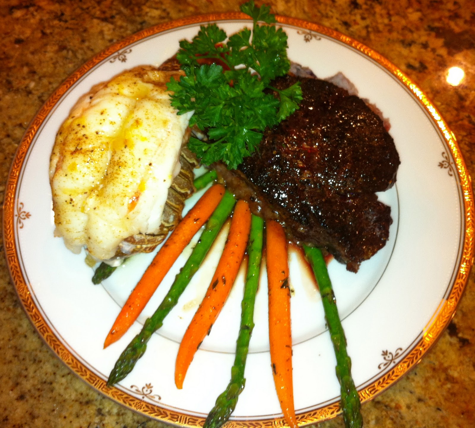 TASTE OF HAWAII STEAK AND LOBSTER DINNER AT HOME
