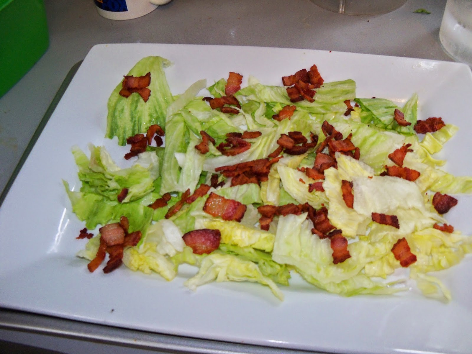 Cyndaverse Salad With Maple Bacon Vinaigrette A Delicious Main Dish