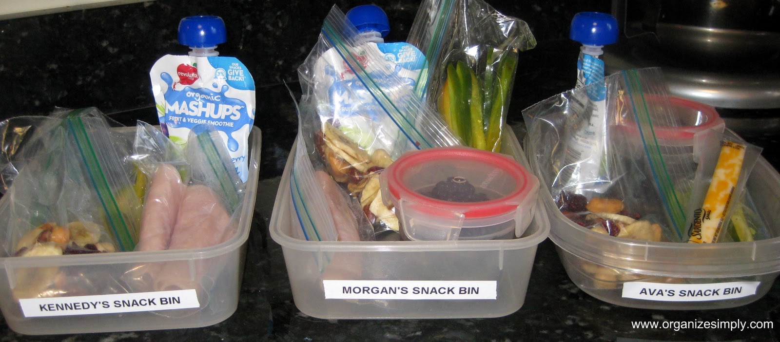 Simplify Your Life Snack Bin Simplify Your Snacking