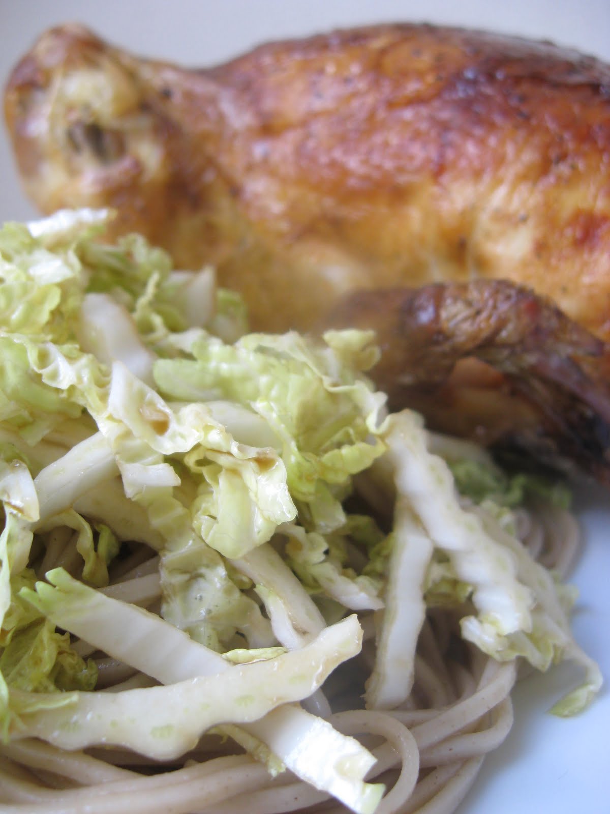 Morsels and Musings chinese cabbage & soba noodle salad