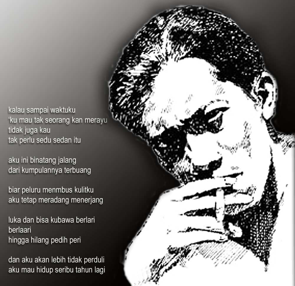 Latar Belakang Puisi Aku Karya Chairil Anwar