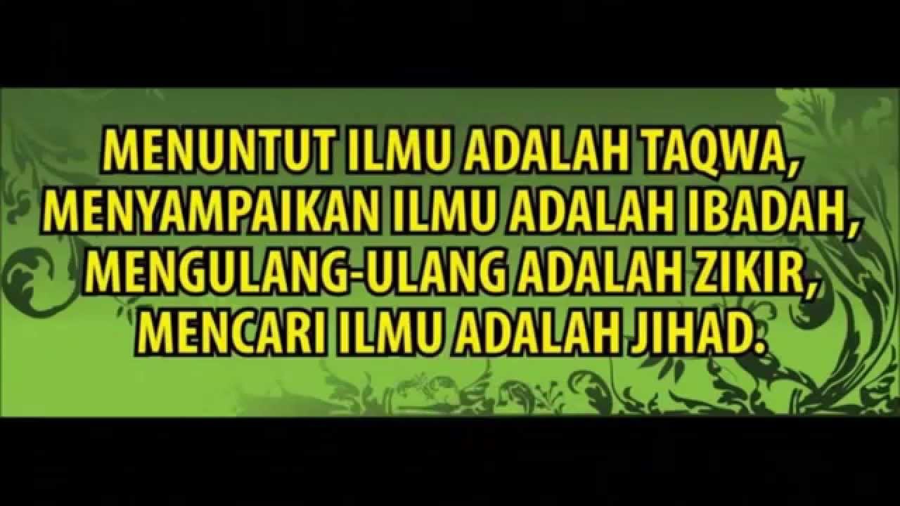 JIHAD ILMU