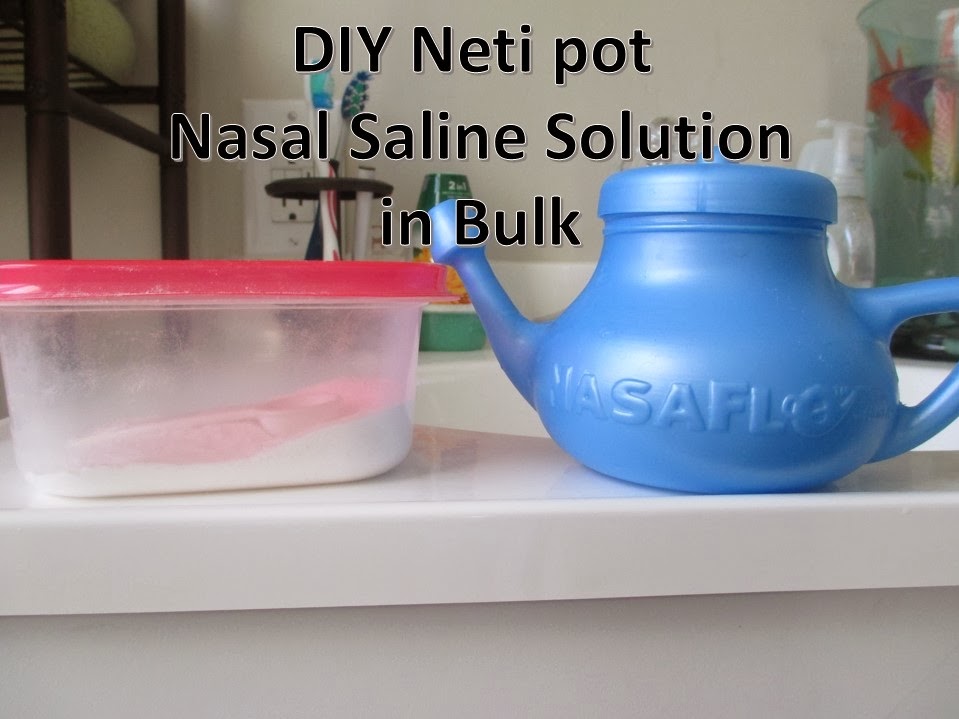 All a Blessing in Disguise DIY Neti Pot Solution in Bulk