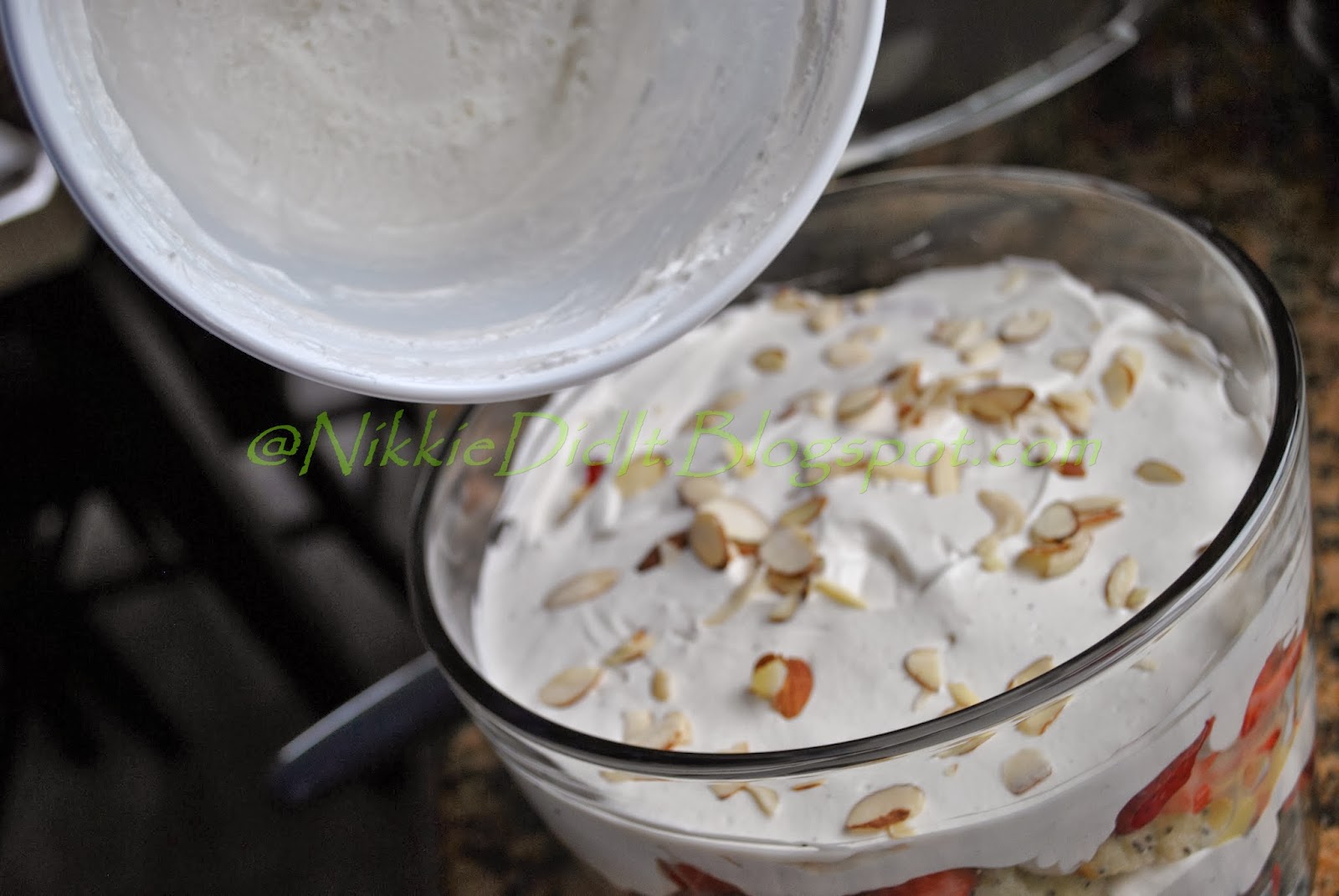 Strawberry Lemon Poppy Trifle Nikkie Did It