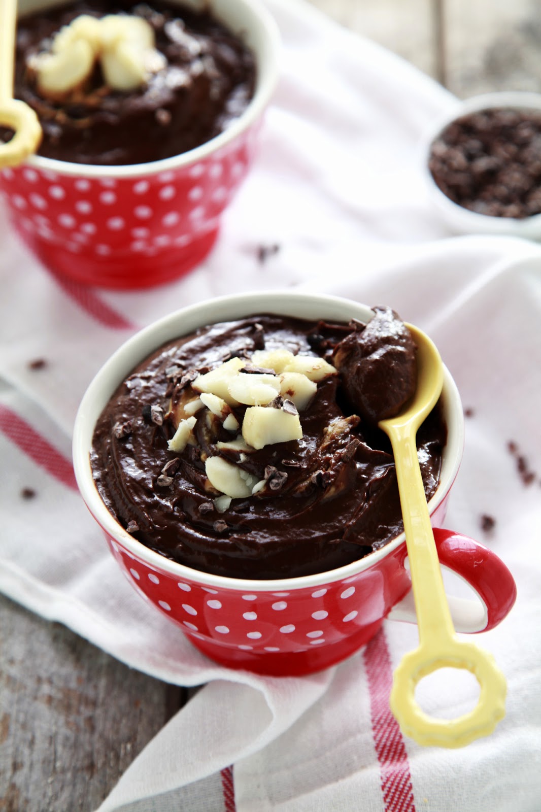 Chocolate, Banana & Peanut Butter Mousse Dairy Free, Gluten Free