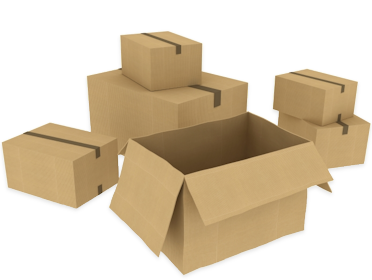 Image result for cardboard shipping boxes png