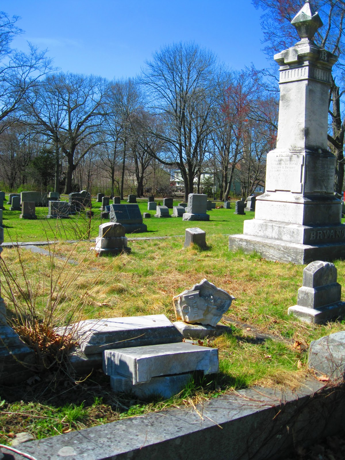 Union Cemetery Brockton Ma. West in New England