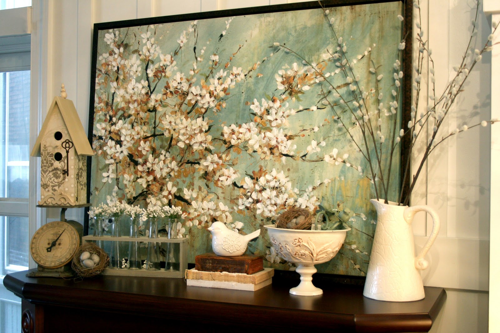 Decorating Ideas > Spring Mantel Link Party Home Stories A To Z ~ 125534_Fireplace Mantel Decorating Ideas For Spring Decorating Ideas > Spring Mantel Link Party Home Stories A To Z ~ 125534_Fireplace Mantel Decorating Ideas For Spring