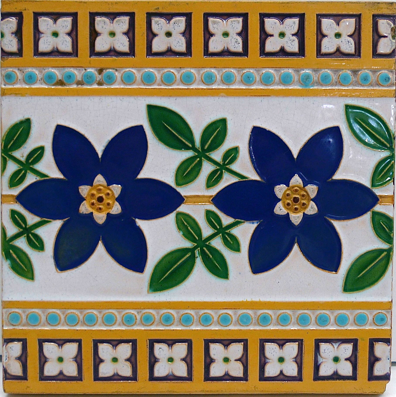 Glazed and Confused Majolica Showcase Minton Majolica Tiles