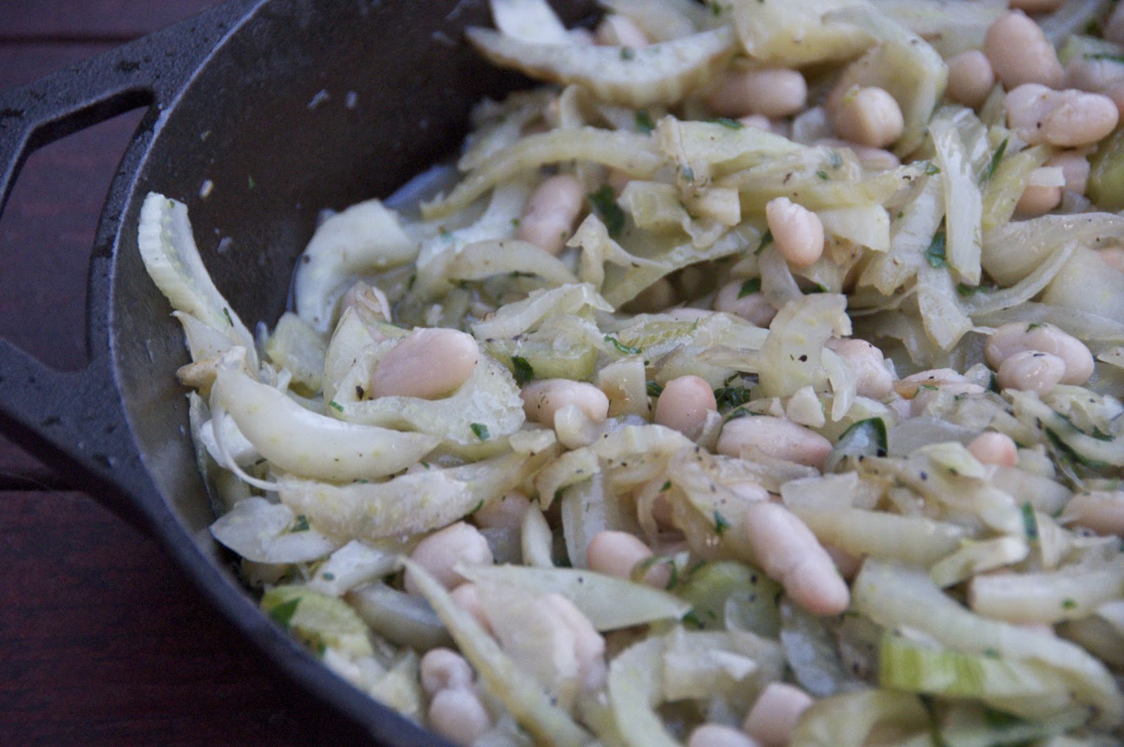 see you in the morning fennel white bean gratin with parmesan and lemon