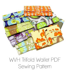 Purchase The WVH Trifold Wallet PDF Sewing Pattern $10.00